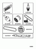Husqvarna LTH 154 (96041024200) - Lawn Tractor (2012-01 & After) Ersatzteile FREQUENTLY USED PARTS
