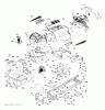 Husqvarna LTH 154 (96041024300) - Lawn Tractor (2012-01 & After) Ersatzteile CHASSIS ENCLOSURES
