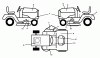 Husqvarna LTH 154 (96041024300) - Lawn Tractor (2012-01 & After) Ersatzteile DECALS