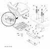 Husqvarna LTH 154 (96041024300) - Lawn Tractor (2012-01 & After) Ersatzteile SEAT