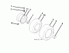 Jonsered LT2217 A (96041010402) - Lawn & Garden Tractor (2010-04) Ersatzteile WHEELS TIRES