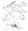 Husqvarna LTH 174 (96041024400) - Lawn Tractor (2011-12 & After) Ersatzteile DRIVE