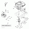 Husqvarna LTH 174 (96041024401) - Lawn Tractor (2012-08 & After) Ersatzteile ENGINE