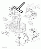 Husqvarna LTH 174 (96041024500) - Lawn Tractor (2011-12 & After) Ersatzteile MOWER DECK / CUTTING DECK