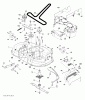 Husqvarna LTH 174 (96041024501) - Lawn Tractor (2012-05 & After) Ersatzteile MOWER DECK / CUTTING DECK
