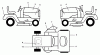 Husqvarna LTH 1742A (954570376) - Lawn Tractor (2002-11 & After) Ersatzteile Decals