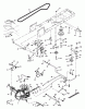 Husqvarna LTH 1742B (954570376) - Lawn Tractor (2002-12 & After) Ersatzteile Drive