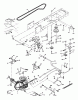 Husqvarna LTH 1742C (954570376) - Lawn Tractor (2003-02 & After) Ersatzteile Drive