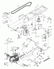 Husqvarna LTH 1742D (954570376) - Lawn Tractor (2003-05 & After) Ersatzteile Drive