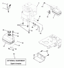 Husqvarna LTH 1742D (954570376) - Lawn Tractor (2003-05 & After) Ersatzteile Engine