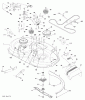 Husqvarna LTH 18538 (917.289600) - Lawn Tractor (SEARS) (2010-05 & After) (Sears Craftsman) Ersatzteile Mower Deck