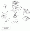 Husqvarna LTH 18538 (96043010400) - Lawn Tractor (2010-01 & After) Ersatzteile Engine