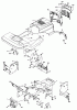 Husqvarna LTH 18542A (954571731) - Lawn Tractor (2003-11 & After) Ersatzteile Chassis And Enclosures