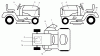 Husqvarna LTH 18542A (954571731) - Lawn Tractor (2003-11 & After) Ersatzteile Decals