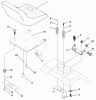 Husqvarna LTH 18542A (954571731) - Lawn Tractor (2003-11 & After) Ersatzteile Seat Assembly