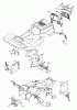 Husqvarna LTH 18542B (954571731) - Lawn Tractor (2004-03 & After) Ersatzteile Chassis And Enclosures