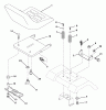 Husqvarna LTH 18542C (954571731) - Lawn Tractor (2004-08 & After) Ersatzteile Seat Assembly