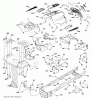 Husqvarna LTH 19530 (96041016903) - Lawn Tractor (2011-06 & After) Ersatzteile CHASSIS ENCLOSURES