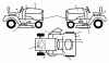 Husqvarna LTH 19530 (96041016903) - Lawn Tractor (2011-06 & After) Ersatzteile DECALS