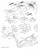 Husqvarna LTH 18538 (96043013103) - Lawn Tractor (2011-08 & After) Ersatzteile CHASSIS / FRAME