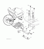 Husqvarna LTH 2038R (96041028300) - Lawn Tractor (2012-05 & After) Ersatzteile SEAT
