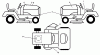 Husqvarna LTH 2042 (96043009200) - Lawn Tractor (2009-10 & After) Ersatzteile Decals