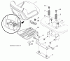 Husqvarna LTH 2042 (96043009200) - Lawn Tractor (2009-10 & After) Ersatzteile Seat Assembly