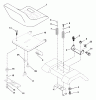 Husqvarna LTH 2042A (954571953) - Lawn Tractor (2003-12 & After) Ersatzteile Seat Assembly