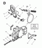 Jonsered 2035 - Chainsaw (2001-09) Ersatzteile CHAIN BRAKE CLUTCH COVER