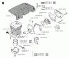 Jonsered 2036 - Chainsaw (1996-10) Ersatzteile CYLINDER PISTON