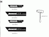 Jonsered 2036 - Chainsaw (1996-10) Ersatzteile DECALS
