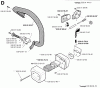 Jonsered 2036 - Chainsaw (1996-10) Ersatzteile HANDLE