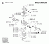 Jonsered 2036 - Chainsaw (1998-10) Ersatzteile CARBURETOR DETAILS