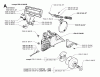 Jonsered 2036 - Chainsaw (1998-10) Ersatzteile CHAIN BRAKE CLUTCH COVER