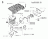 Jonsered 2036 - Chainsaw (1998-10) Ersatzteile CYLINDER PISTON