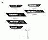 Jonsered 2050 - Chainsaw (1993-05) Ersatzteile DECALS
