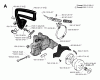 Jonsered 2050 - Chainsaw (2001-09) Ersatzteile CHAIN BRAKE CLUTCH COVER