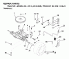 Jonsered LR13 (J813C36B, 954130023) - Lawn & Garden Tractor (1998-12) Ersatzteile TRANSMISSION
