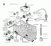 Jonsered 2054 - Chainsaw (1993-08) Ersatzteile CRANKCASE