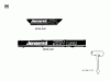 Jonsered 2054 - Chainsaw (1993-08) Ersatzteile DECALS