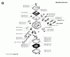 Jonsered 2054 - Chainsaw (1996-02) Ersatzteile CARBURETOR DETAILS