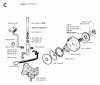 Jonsered 2054 - Chainsaw (1996-02) Ersatzteile CLUTCH OIL PUMP