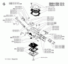 Jonsered 2054 - Chainsaw (2000-05) Ersatzteile CARBURETOR DETAILS