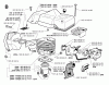 Jonsered 2054 - Chainsaw (2000-05) Ersatzteile CYLINDER PISTON MUFFLER