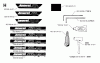Jonsered 2054 - Chainsaw (2000-05) Ersatzteile DECALS
