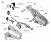 Jonsered 2054 - Chainsaw (2000-05) Ersatzteile HANDLE