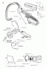 Jonsered 2054 - Chainsaw (2000-05) Ersatzteile HEATED HANDLES