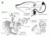 Jonsered 2054 - Chainsaw (2000-05) Ersatzteile STARTER
