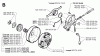 Jonsered 2063 - Chainsaw (1999-03) Ersatzteile CLUTCH OIL PUMP