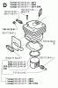 Jonsered 2063 - Chainsaw (1999-03) Ersatzteile CYLINDER PISTON